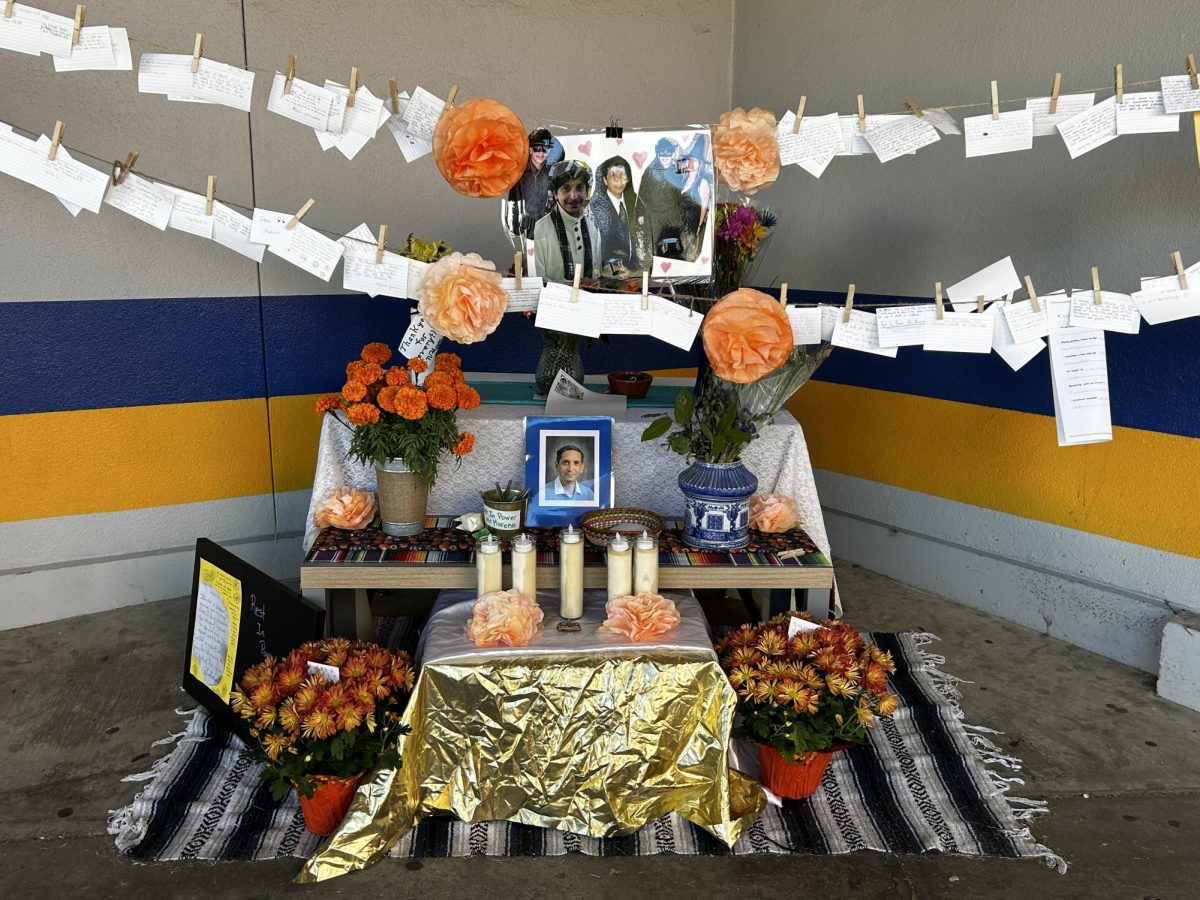 Jose Moreno’s memorial outside of the Mt. Eden library.