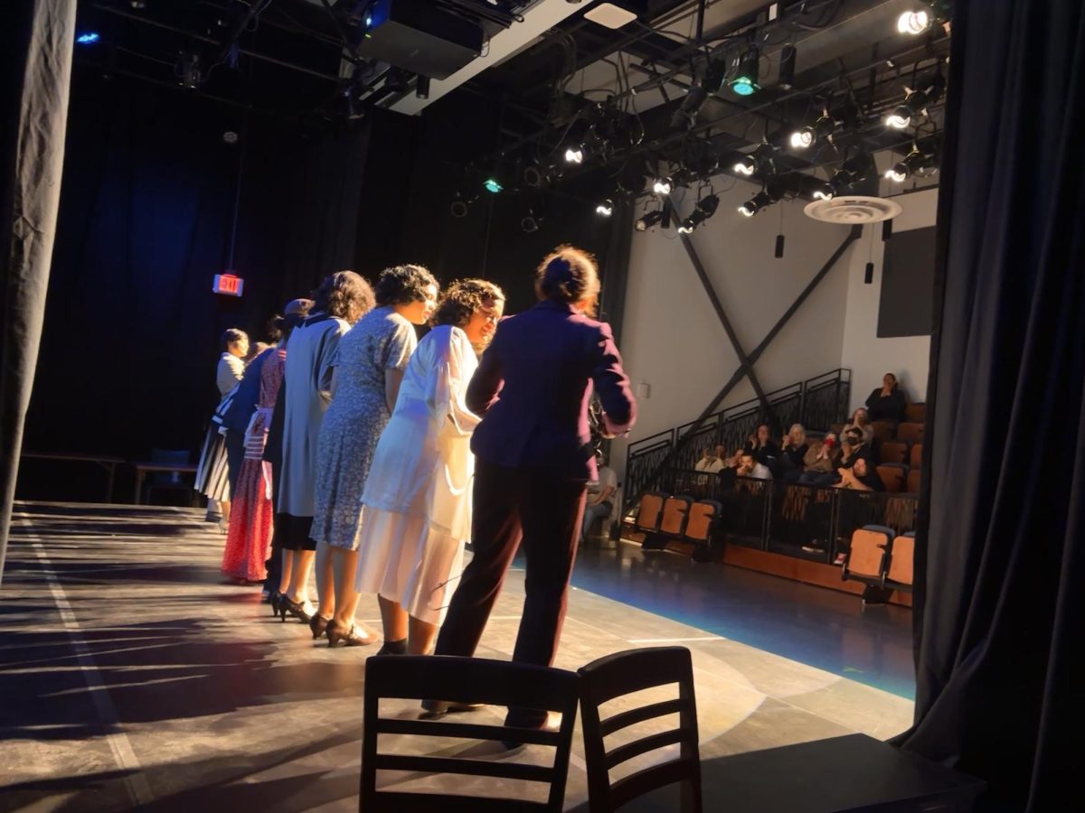 The Radium. Girls company during their final bows.