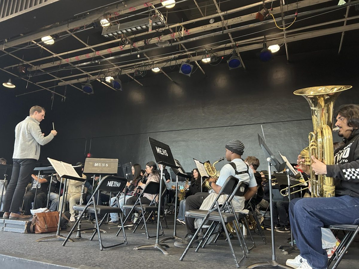 Mr. Watson conducting Mt. Eden band