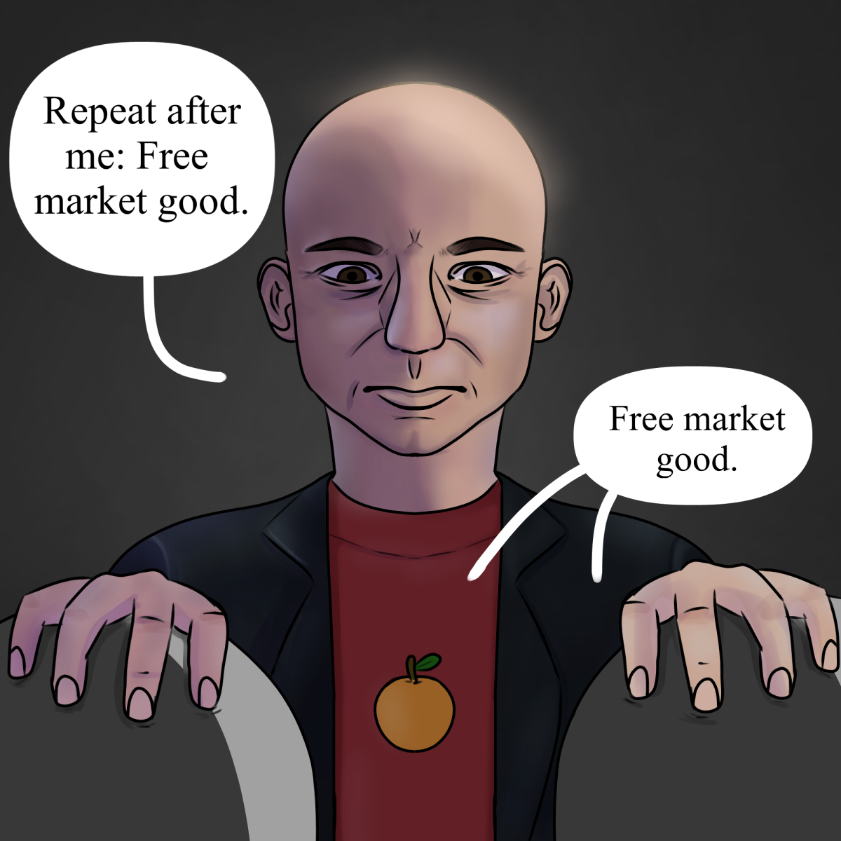 Jeff Bezos controls writers of The Washington Post.
